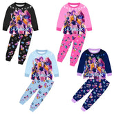 K-Pop Demon Hunters Kids Pajama Set Zoey Rumi Anime Shirt and Pants