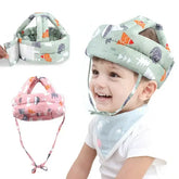 Adjustable Cotton Baby Safety Helmet and Soft Protective Hat