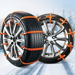 Anti-Skid Snow Chains for Cars and Trucks Winter Emergency 10pcs Set - Himpall