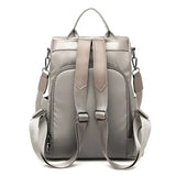 Fashion Nylon Anti-theft Backpack for Women with Large Capacity