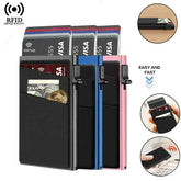 Protection Aluminum Metal Card Holder Minimalist Wallet