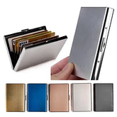 Antitheft Anti RFID Blocking ID Bank Credit Card Holder Slim Wallet