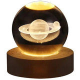 Astronomy Crystal Lights Glowing Planetary Galaxy Ball Night Light - 02