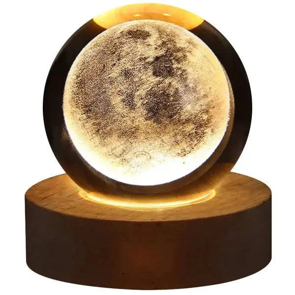 Astronomy Crystal Lights Glowing Planetary Galaxy Ball Night Light - 03