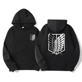 Attack on Titan Men’s Hoodie Anime Hoodies Men and Women Streetwear Pullover Harajuku Shingeki No Kyojin Hoodies
