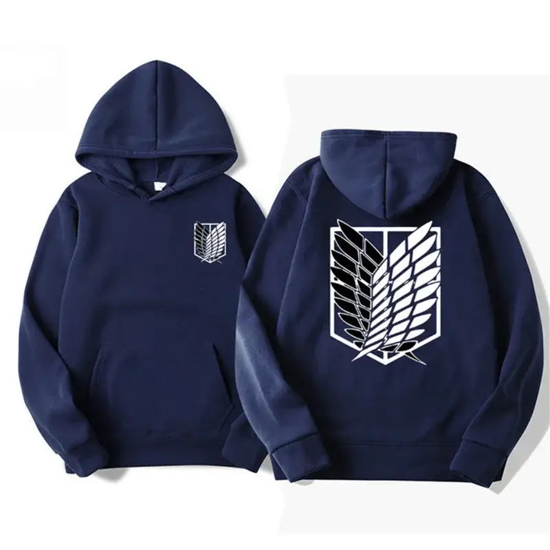 Attack on Titan Men’s Hoodie Anime Hoodies Men and Women Streetwear Pullover Harajuku Shingeki No Kyojin Hoodies