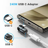 AUFU PD240W USB C OTG Adapter 540 Rotation for Fast Data Transfer - USB C Adapter / China Mainland