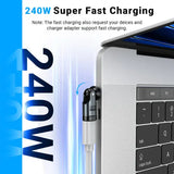 AUFU PD240W USB C OTG Adapter 540 Rotation for Fast Data Transfer - USB C Adapter / China Mainland