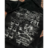 Oversized Fur-Collar Zipper Hoodie – Y2K Harajuku High Street