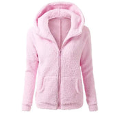 Liva Girl Fleece Hoodie with Zipper Closure and Regular Clothing Length