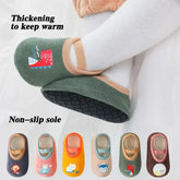 Baby Anti-slip Socks Newborn Warm Crib Floor Shoes with Rubber Sole for Children Boy Toddler Foot Girl Infant Cute Kids