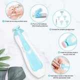 Multifunctional Baby Electric Nail Trimmer and Kid Nail Polisher Set