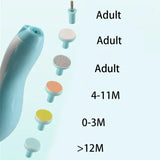 Multifunctional Baby Electric Nail Trimmer and Kid Nail Polisher Set