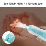 Multifunctional Baby Electric Nail Trimmer and Kid Nail Polisher Set