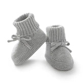 Baby First Walkers Shoes 0-18m Solid Color Knitted Newborn Boys Girls Indoor Outdoor Prewalkers Comfortable Soft Soled