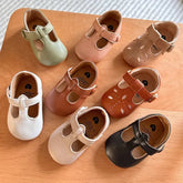 Baby Girls Shoes PU Leather Multicolour Soft Sole Non-Slip First Walkers