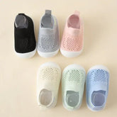 Baby Spring/Summer Soft Sole Socks Shoes Mesh Unisex Baby Anti Slip Floor Socks Children’s 0-3T Lightweight Soft