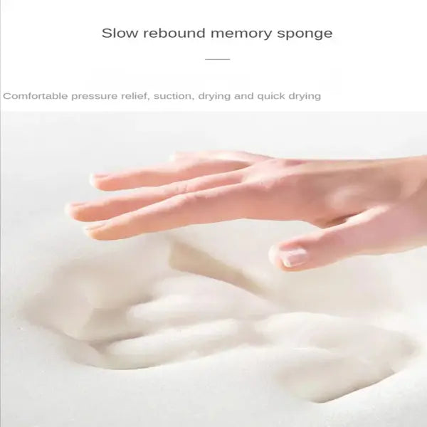 Absorbent Bathroom Carpet Anti Slip Claw Pattern Floor Mat