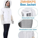 Durable Polyester Beekeeping Veil – Lightweight Protective Hood