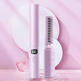 Best USB Charging Hair Straightener Comb with LCD Display