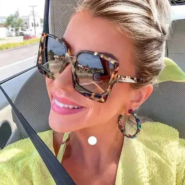 Big Frame Designer Oversized Sunglasses for Elevated Style