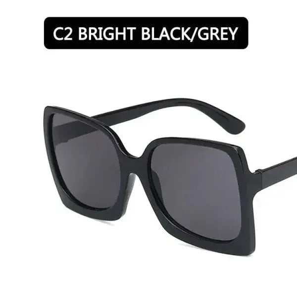 Big Frame Designer Oversized Sunglasses for Elevated Style - C2