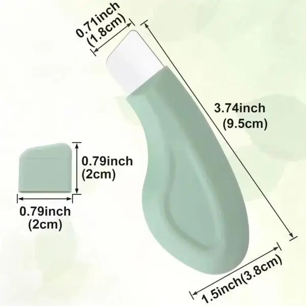 Blackhead and Whitehead Removal Tool for Nose and Face - Skin Pore Cleaner Skin Care Tools for Women - green-1pc