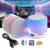 Bluetooth Mini Speaker with LED Subwoofer Wireless and Portable Design - Himpall