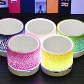 Bluetooth Mini Speaker with LED Subwoofer Wireless and Portable Design - Himpall