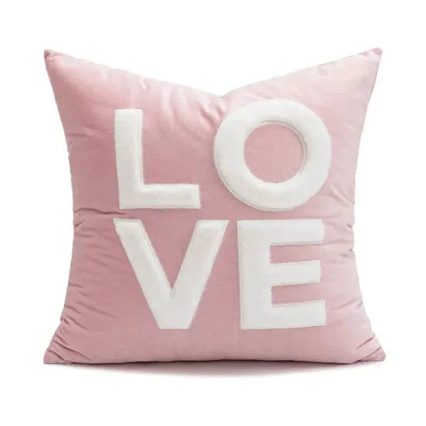 Blush Romance Wedding Throw Pillow for Elegant Wedding Decor - Himpall