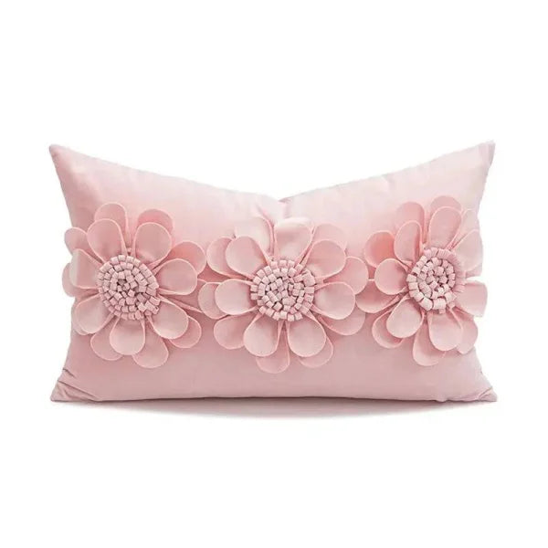 Blush Romance Wedding Throw Pillow for Elegant Wedding Decor - Himpall