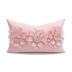 Blush Romance Wedding Throw Pillow for Elegant Wedding Decor - Himpall