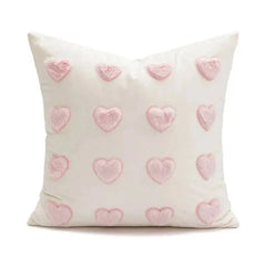 Blush Romance Wedding Throw Pillow for Elegant Wedding Decor - Himpall