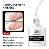 BORN PRETTY 10ml Base Gel Top Coat Rubber Gel Reinforcement Gel for Nails Tools Soak Off UV LED Nail Varnish Function