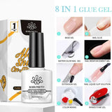 BORN PRETTY 10ml Base Gel Top Coat Rubber Gel Reinforcement Gel for Nails Tools Soak Off UV LED Nail Varnish Function