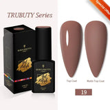 BORN PRETTY 10ml Wine Red Gel Nail Polish Long-Lasting French Style Gel Nail Supplies For Manicure DIY Nail Art Varnish