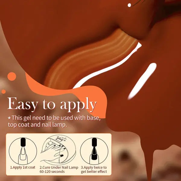 BORN PRETTY 10ml Wine Red Gel Nail Polish Long-Lasting French Style Gel Nail Supplies For Manicure DIY Nail Art Varnish