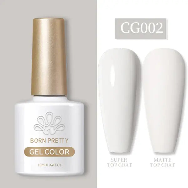 BORN PRETTY 10ml Wine Red Gel Nail Polish Long-Lasting French Style Gel Nail Supplies For Manicure DIY Nail Art Varnish