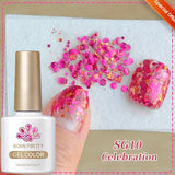 BORN PRETTY 10ml Wine Red Gel Nail Polish Long-Lasting French Style Gel Nail Supplies For Manicure DIY Nail Art Varnish