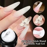 BORN PRETTY 15ml Clear Non Stick Hand Extension Gel 3D Shaping Sculpting Carving Nail Art Solid Hard Gel for Fake Nail