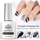 BORN PRETTY Super Top Coat and Base Gel Nail Polish for Gel Polish Semi-permanent Varnish Rubber Top Coat 10ml Nail