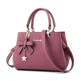 Bowknot Star Pendant Shoulder Bag for Trendy Elegance - Himpall