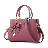 Bowknot Star Pendant Shoulder Bag for Trendy Elegance