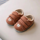 Baby Panda Shoes 0–18M – Spring/Autumn Fashion Sneakers - G-09BROWN / 0-6 Months