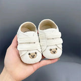 Baby Panda Shoes 0–18M – Spring/Autumn Fashion Sneakers - G-09WHITE / 0-6 Months