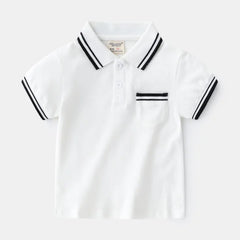 Boys Summer Polo Shirt for Cool and Comfortable Wear - Himpall