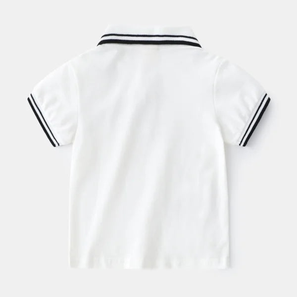 Boys Summer Polo Shirt for Cool and Comfortable Wear - Himpall