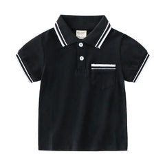 Boys Summer Polo Shirt for Cool and Comfortable Wear - Himpall