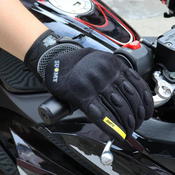 Breathable Full-Finger Motorcycle Racing Gloves – Anti-Skid & Durable - Himpall