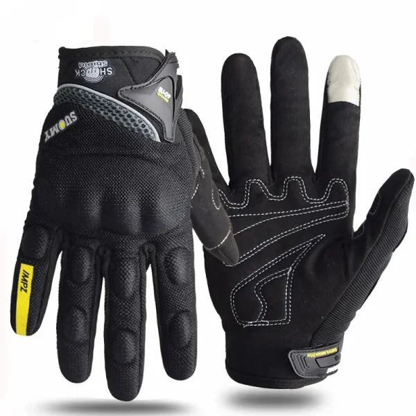 Breathable Full-Finger Motorcycle Racing Gloves – Anti-Skid & Durable - Himpall